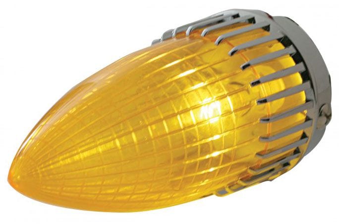 UPI Amber Lens, Suit 1959 Cadillac Chrome Tail Light Assembly UPC8010 Autofit