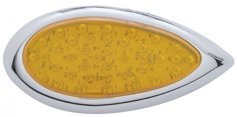 UPI Amber With 39 LED's Teardrop Turn Signal Assembly UP38805 Autofit