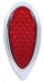 UPI Red Lens, Suit 1938-39 Ford Flush Mount S/S LED Rear Tail Light Assembly UPFTL383903 Autofit
