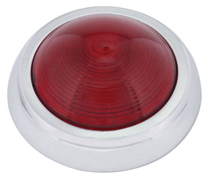 UPI Red Lens, Suit 1950's Pontiac Style Rear LED Tail Light Assembly UPSTL1006LED Autofit