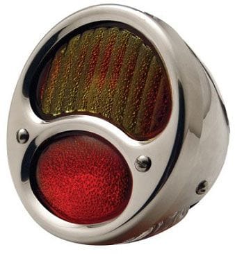 UPI Suit 1928-31 Ford With Red/Amber Lens S/S R/H Rear Tail Light Assembly UPA1002-12VR Autofit