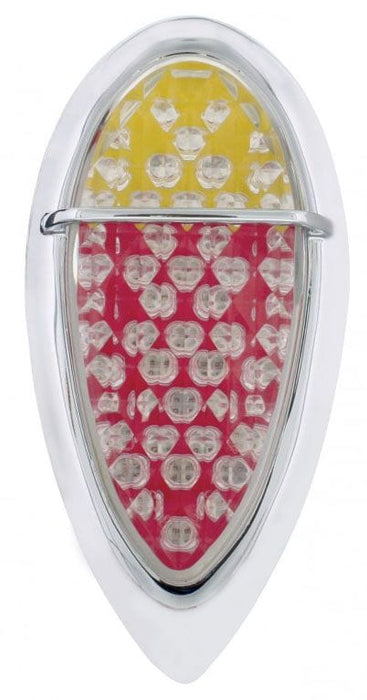 UPI Suit 1938-39 Ford "Baby Zephyr" Rear LED Tail Light Assembly UPAFTL383905ZR Autofit