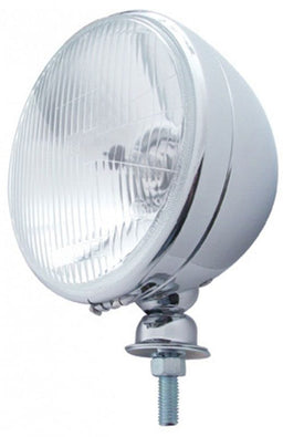 UPI With H4 Globes (Pair) Chrome 7" DIETZ Headlight Assembly UPA5022A Autofit