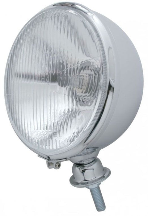 UPI With H4 Globes (Pair) Chrome 7" KINGBEE Headlight Assembly UPA5023 Autofit