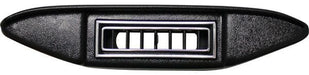 Vintage Air 1935-36 Ford Under Dash Center Louver, Black with Chrome VA49135-VFL Autofit