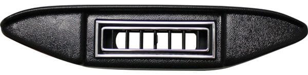 Vintage Air 1935-36 Ford Under Dash Center Louver, Black with Chrome VA49135-VFL Autofit