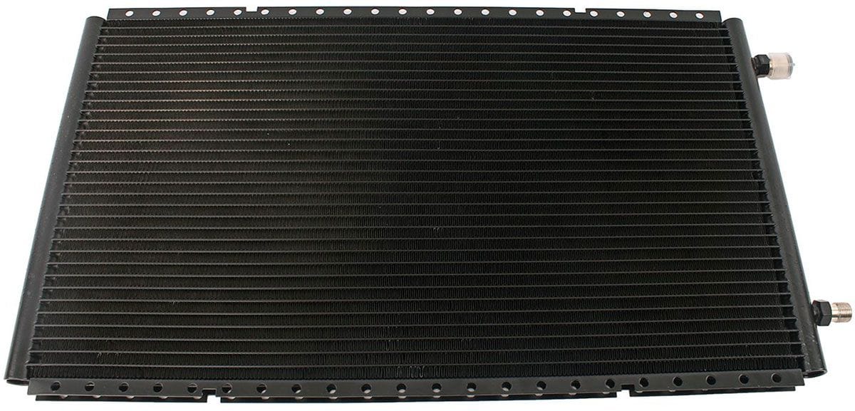 VINTAGEAIR 14" Tall x 24" Wide x .83" Thick, -8 Top, -6 Bottom Vintage Air Condenser With Brackets VA03263-VUC Autofit