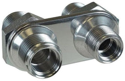 VINTAGEAIR -8 & -10 Male O-Ring Vintage Air A/C &:; Heater 2-Way Polished Bulkhead VA382800-MBA Autofit