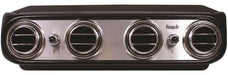 VINTAGEAIR Heritage Cool Only, Under Dash Brushed Aluminium Face VA674003 Autofit