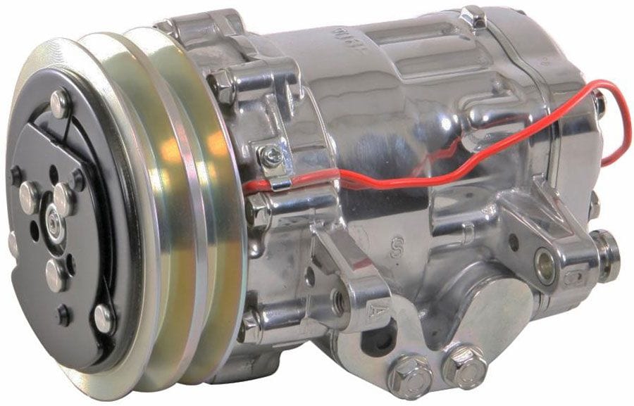 VINTAGEAIR SD7 A/C Compressor V-Belt Pulley, Polished VA046703 Autofit