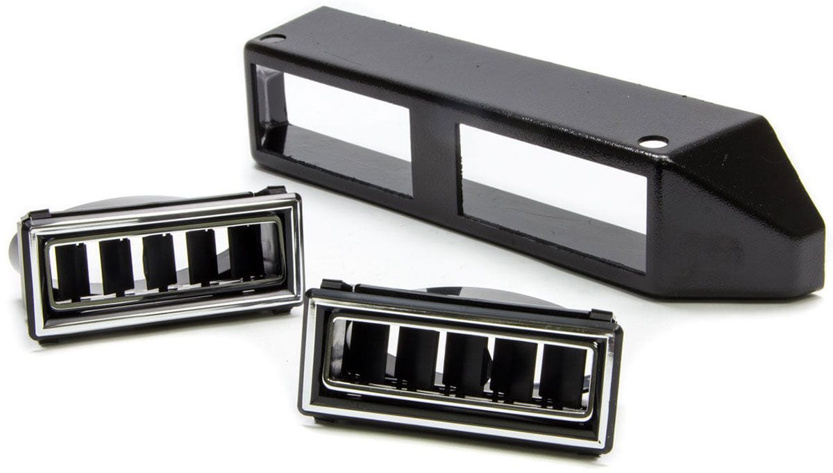 VINTAGEAIR Vintage Air Double Louvre Assembly 11.375" x 2.5" For 2.5" hose VA63016-VUL Autofit