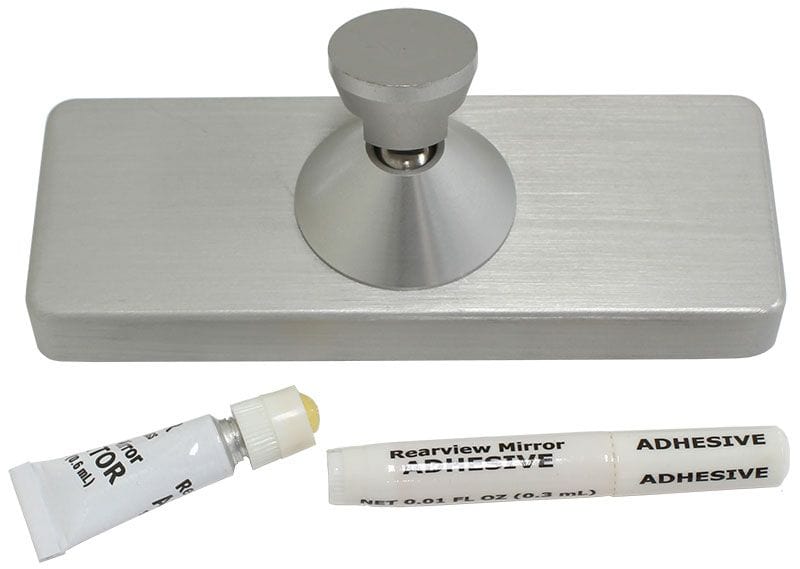 VINTIQUE Glue On Mirror Vintique Inc Billet Interior Rear View Mirror VIBA-17682-A Autofit