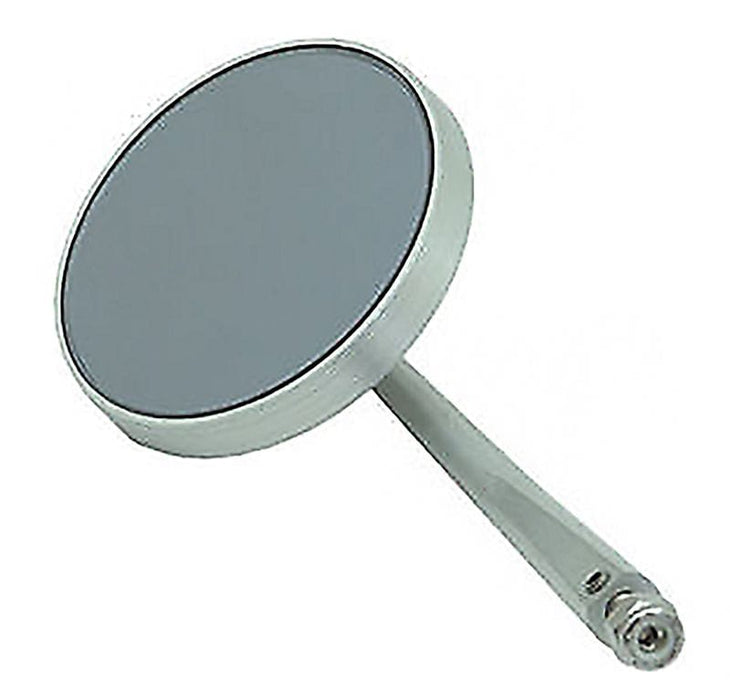 VINTIQUE Round Head Mounts Left Or Right Vintique Inc Billet Exterior Rear View Mirror VIBA-17700-P Autofit