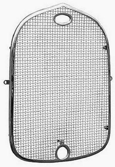 Vintique Inc S/S Radiator Stone Guard VIA-18700-A — Automotive Fittings