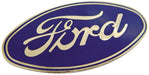 VINTIQUE Suit 1928-30 Ford, Blue Cloisonne Vintique Inc Radiator Shell Badge VIA-8212-A Autofit