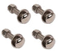 VINTIQUE Suit 1928-31 Ford Vintique Inc S/S Headlight Bar Bolt Set VIA-13130-MBSS Autofit