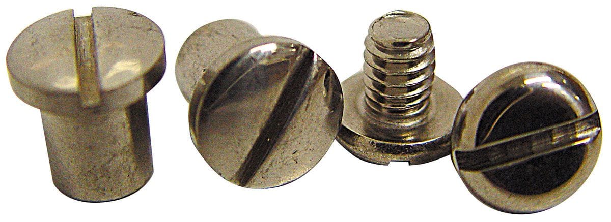 VINTIQUE Suit 1928-32 Ford Closed Car & 1928-34 Pickup (Pair) Vintique Inc Polished S/S Pivot Bolt & Nut Set VIA-45475-SS Autofit