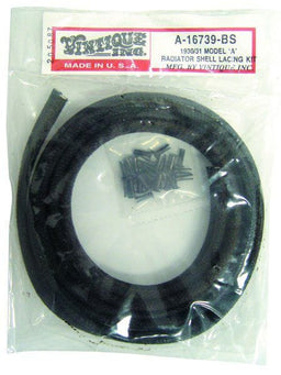 VINTIQUE Suit 1930-31 Ford Vintique Inc Radiator Lacing Kit With Rivets VIA-16739-BS Autofit