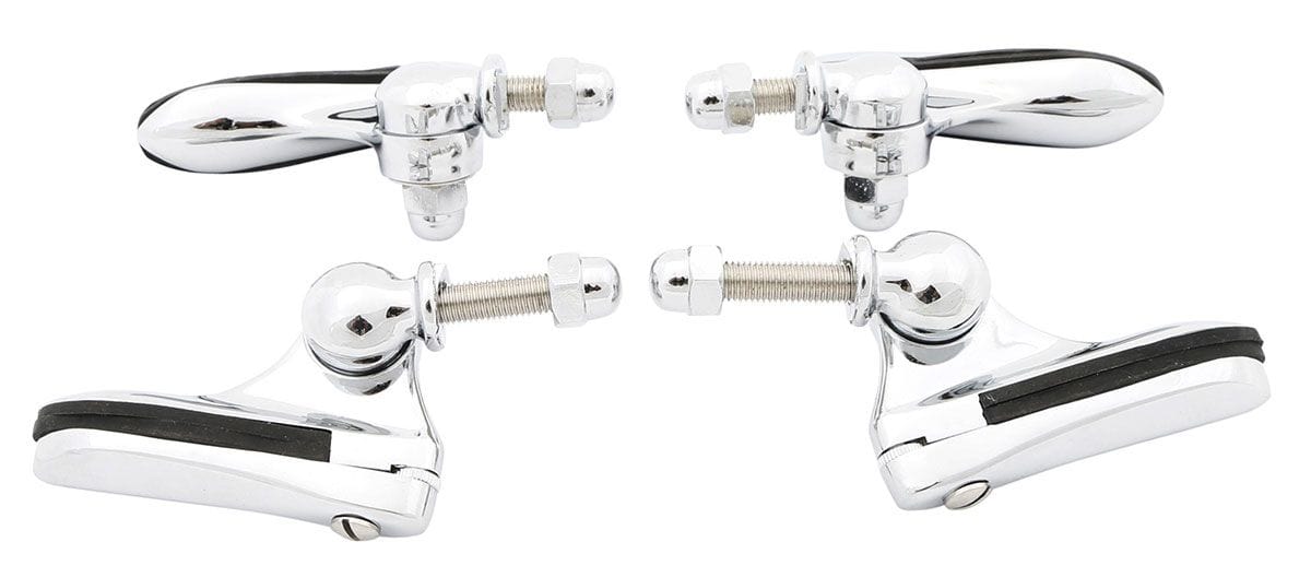 VINTIQUE Suit 1932-35 Ford Open Cars Vintique Inc Wind Wing Bracket Kit VIA-18200-B Autofit