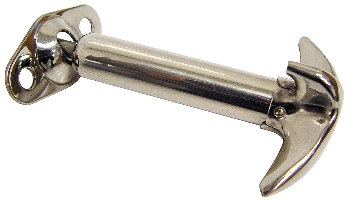 VINTIQUE Suit 1932 Ford Passenger Car & 1932-34 Pickup Vintique Inc Polished S/S Bonnet Latch VIB-16750-SS Autofit