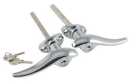 VINTIQUE Suit 1932 Ford Vintique Inc S/S Outside Locking Door Handles VIB-702350-1-L Autofit