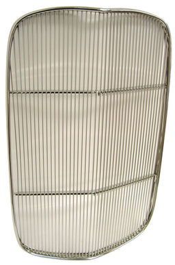 VINTIQUE Suit 1932 Ford Without Crank Hole Vintique Inc S/S Radiator Grille Insert VIB-8200-SR Autofit