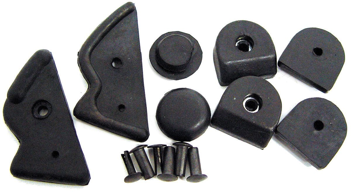 VINTIQUE Suit 1933-34 Ford Car Vintique Inc Hood Bumper Kit VI40-16761-S Autofit