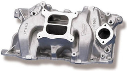 Weiand 318 (late style), 340, 360 V8, Satin Finish Weiand SB Chrysler Stealth Intake Manifold WM8022 Autofit