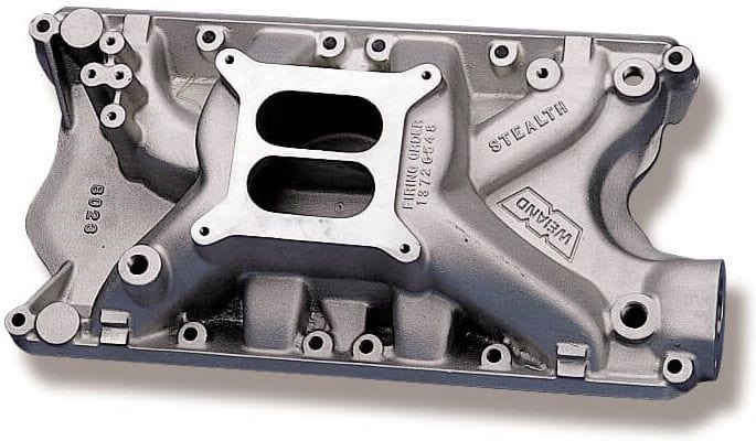 Weiand 351 Windsor, Satin Finish Weiand SB Ford Stealth Intake Manifold WM8023 Autofit