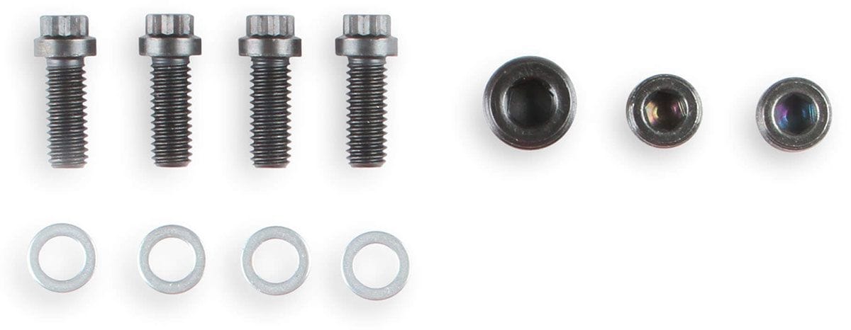 Weiand Non/EGR 262ci-400ci, 1955-1986 Cylinder Heads, Satin Finish Weiand SB Chev Speed Warrior Intake Manifold WM8150 Autofit