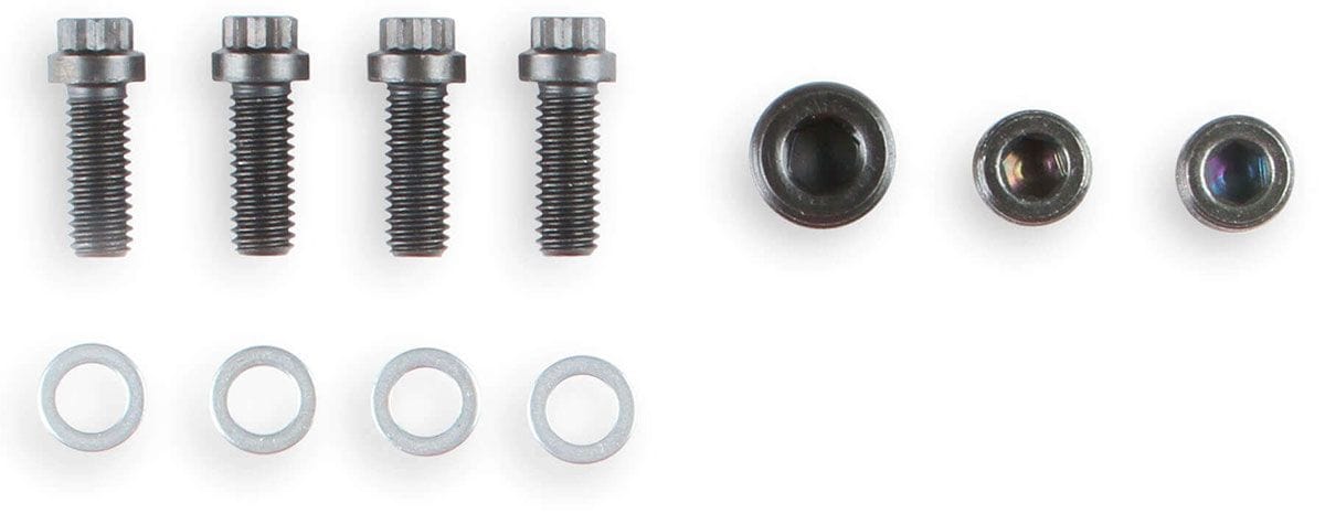 WEIAND Square/Spread Bore (late) w/ 1987 & later cast iron heads, Satin Fini Weiand SB Chev Street Warrior Intake Manifold WM8126 Autofit