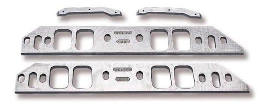 Weiand Tall Deck Rectangular Port Intake Manifold Spacer Kit Weiand BB Chev Manifold Spacers WM8204 Autofit