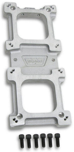 Weiand Weiand Supercharger Carburettor Adaptor Satin Finish WM7163 Autofit