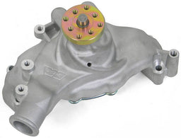 WEIAND With "Twisted Snout" design, Long, Satin Finish Weiand BB Chev Action +Plus Water Pump WM9242 Autofit