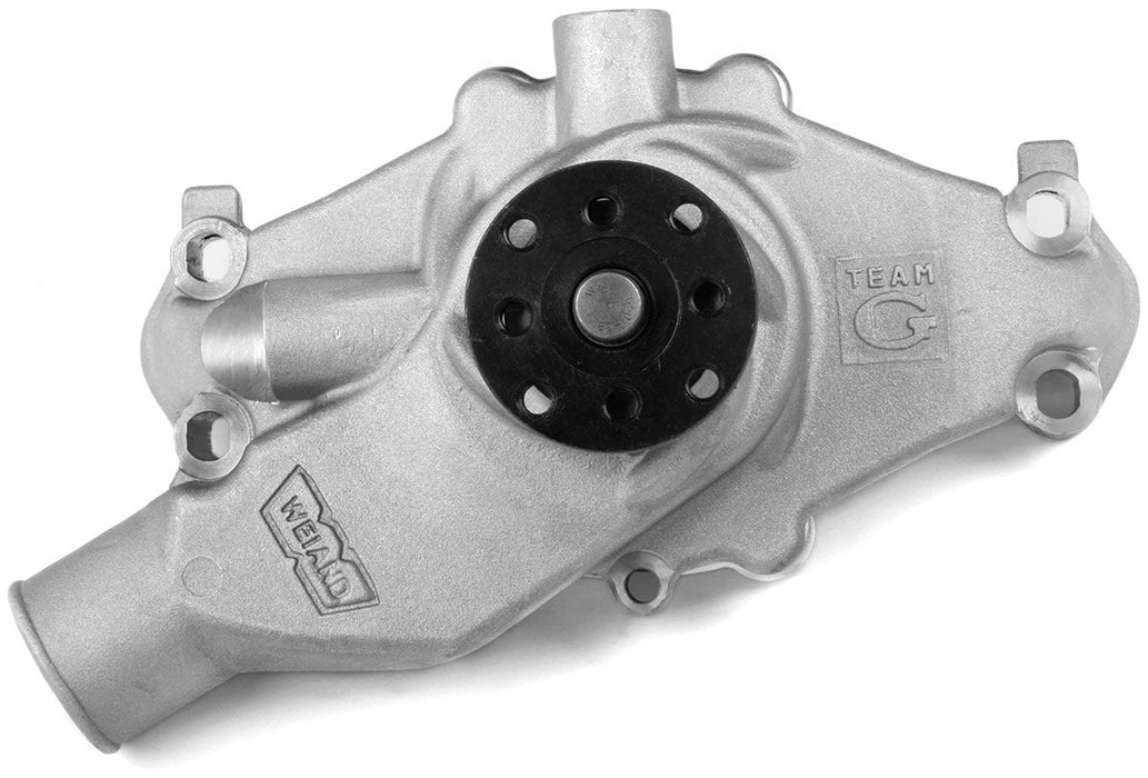 WEIAND With "Twisted Snout" design, Satin Finish Weiand SB Chev Team G Water Pump WM9222 Autofit