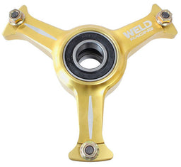 WELD 10" L/H With Brake Mount Micro 3-Spoke Direct Mount Ultra Hub - Gold WEC8082-LT3 Autofit