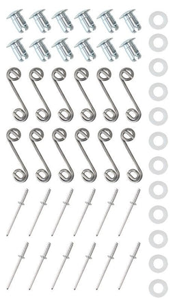 WELD 12 Dzus Buttons & Washers Sprint Mud Cover Dzus Buttons WEP650-4600 Autofit