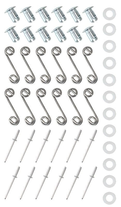 WELD 12 Dzus Buttons & Washers Sprint Mud Cover Dzus Buttons WEP650-4600 Autofit