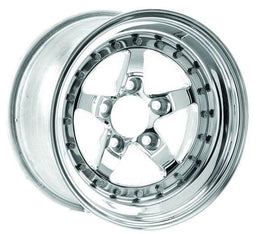 WELD 15" x 10" 4.5" B/S With 5 x 4.75" B/C Weld Star RT - Polished Center WE791P-510278 Autofit