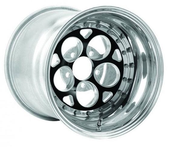 WELD 15" x 10" 5" B/S Suit 5 x 4.5" B/C (Non Bead-Loc) Magnum Drag 2.0 Rear Drag Rim - Black Center WE786B-510210 Autofit