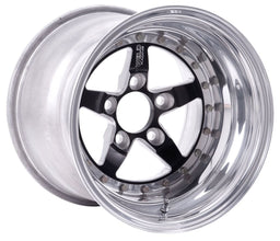 WELD 15" x 10" 6.5" B/S With 5 x 4.5" B/C Weld Star RT - Black Center WE791B-510212 Autofit