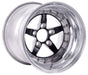 WELD 15" x 10" 6.5" B/S With 5 x 4.5" B/C Weld Star RT - Black Center WE791B-510212 Autofit
