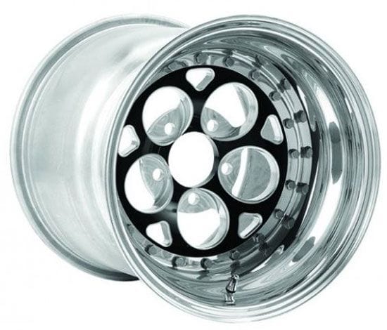 WELD 15" x 12" 4" B/S Suit 5 x 4.5" B/C (Non Bead-Loc) Magnum Drag 2.0 Rear Drag Rim - Black Center WE786B-512208 Autofit