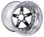 WELD 15" x 12" 5.5" B/S With 5 x 4.5" B/C Weld Star RT - Black Center WE791B-512210 Autofit