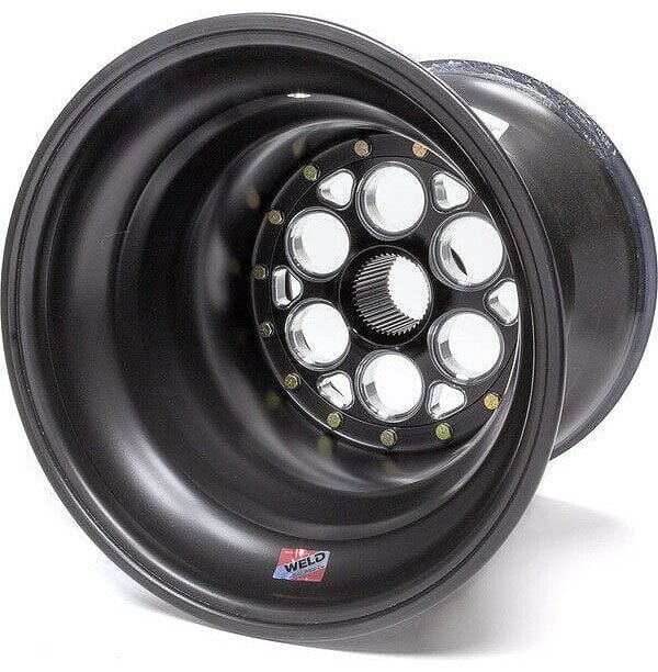 WELD 15" x 15" , 42 Spline, 5" Offset, Inner Bead-Loc Magnum Sprint Rim - All Black WE735B-515B35 Autofit