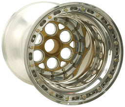WELD 15" x 15" , 42 Spline, 6" Offset, Outer Bead-Loc Magnum Sprint Rim - Gold Centre WE735-51526 Autofit