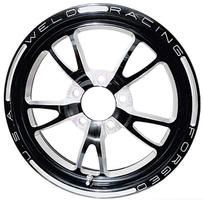 WELD 15" x 3.5" 1.75" B/S Suit 5 x 4.75" B/C Full Throttle Drag Front Runner 1-Piece - Black WE782B-15274 Autofit