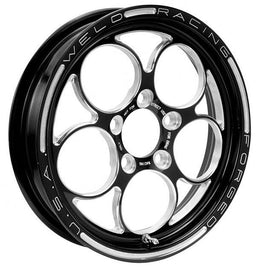 WELD 15" x 3.5" 1.75 B/S Suit 5 x 4.75" B/C Magnum 2.0 Drag Front Runner 1-Piece - Black WE786B-15274 Autofit