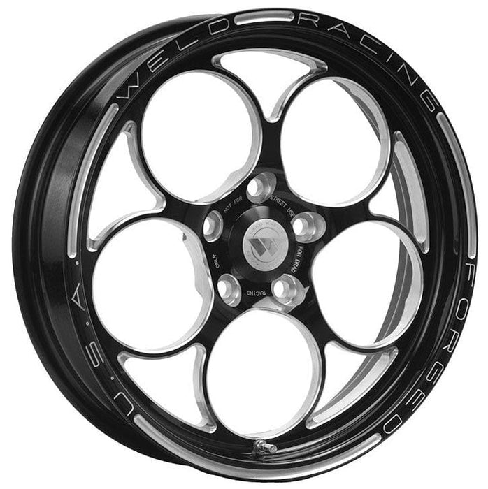 WELD 15" x 3.5" 2.25 B/S Suit 5 x 4.5" B/C Magnum 2.0 Drag Front Runner 1-Piece - Black WE786B-15202 Autofit