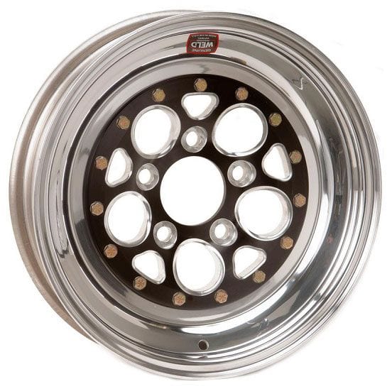 WELD 15" x 4.0" 1.75 B/S Suit 5 x 4.50 B/C Magnum 2.0 Drag Front Runner - Black Center WE786B-504202 Autofit